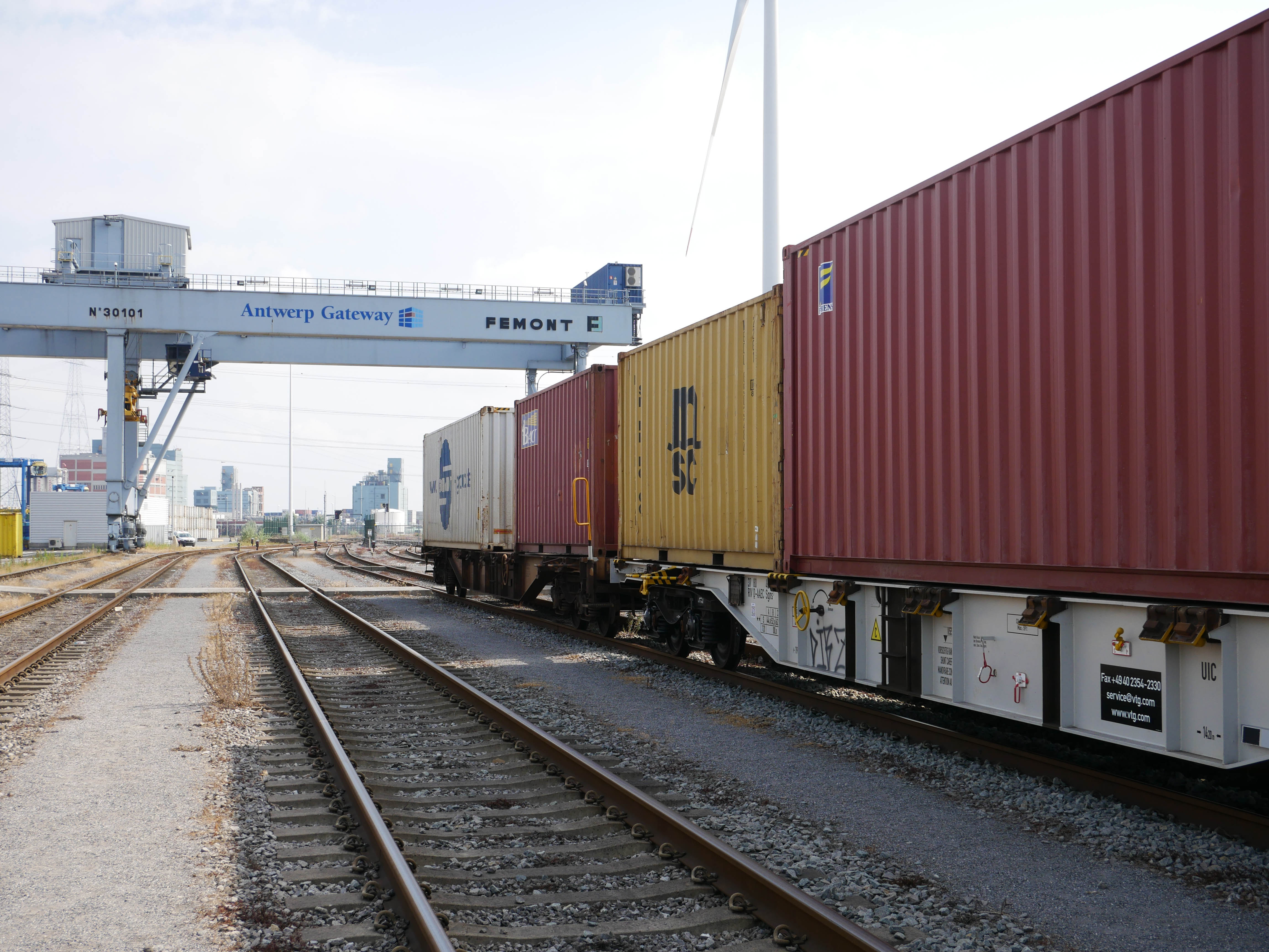 Nieuwe spoorproducten richting Antwerp Gateway DP World Antwerp Nieuwe spoorproducten richting Antwerp Gateway DP World Antwerp
